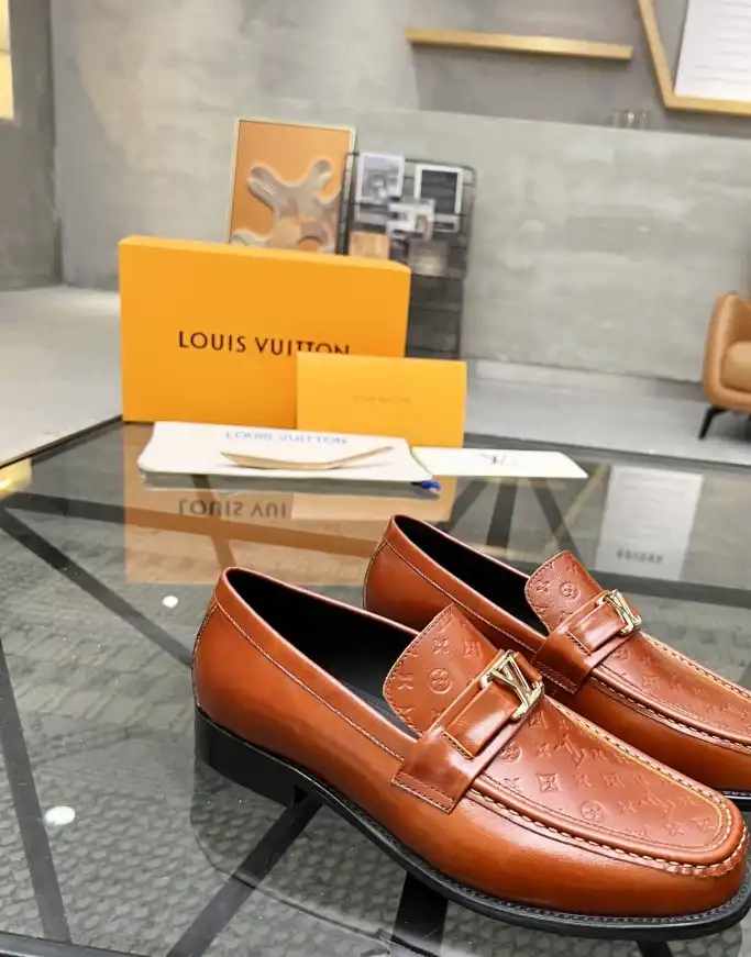 hype LV Leather Shoes