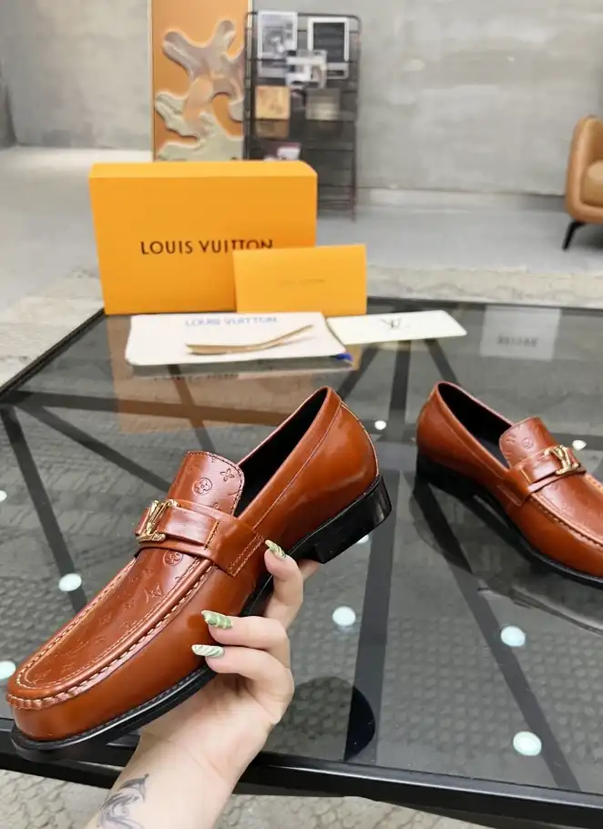 hype LV Leather Shoes