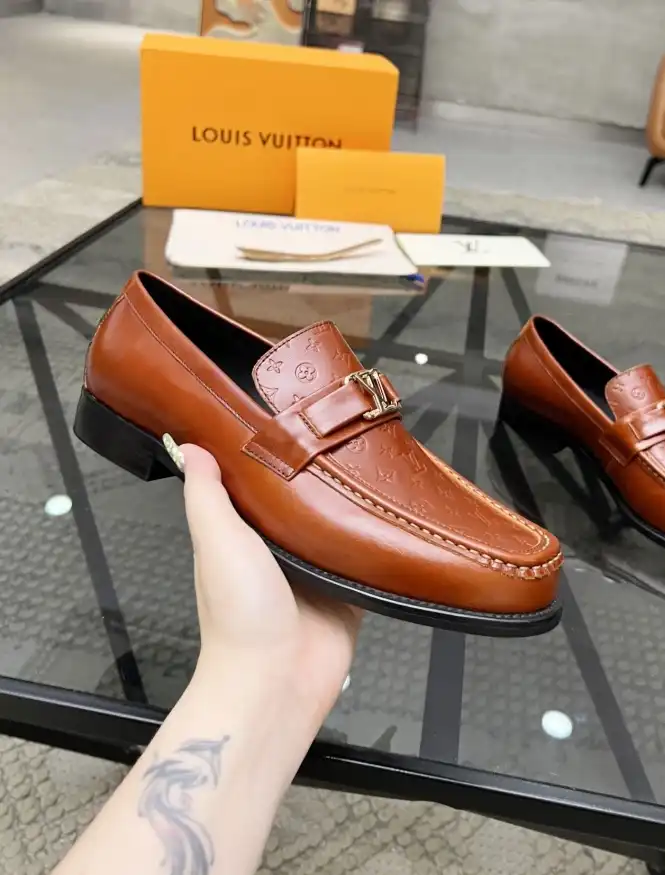 hype LV Leather Shoes