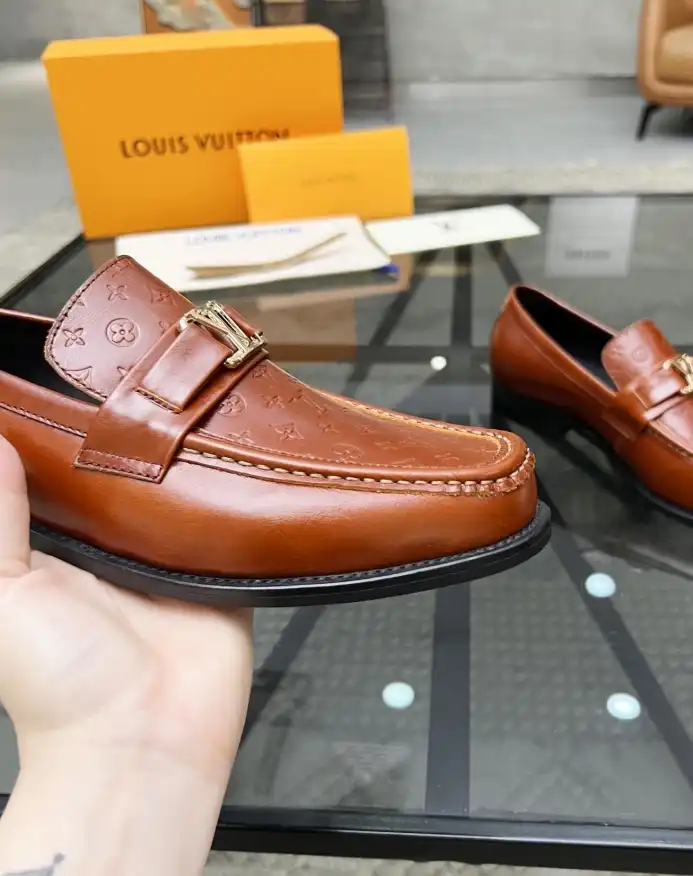 hype LV Leather Shoes