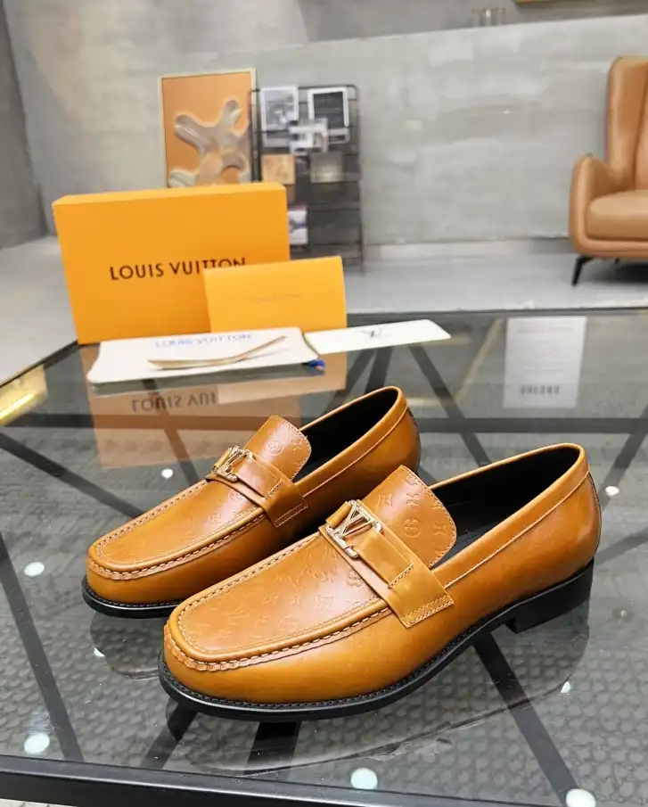 hype LV Leather Shoes