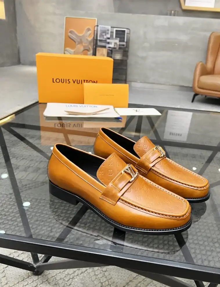 hype LV Leather Shoes