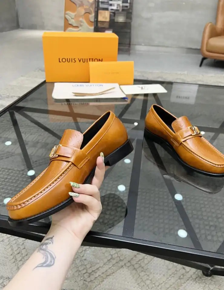 hype LV Leather Shoes