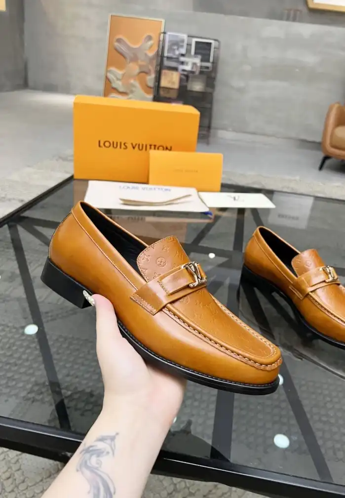 hype LV Leather Shoes