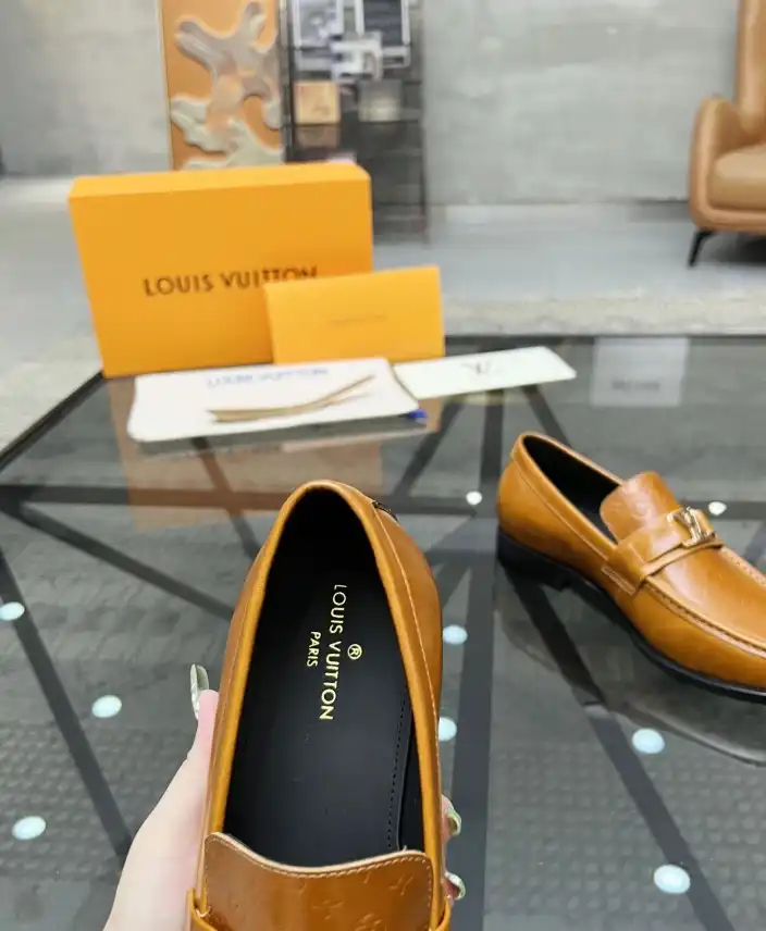 hype LV Leather Shoes