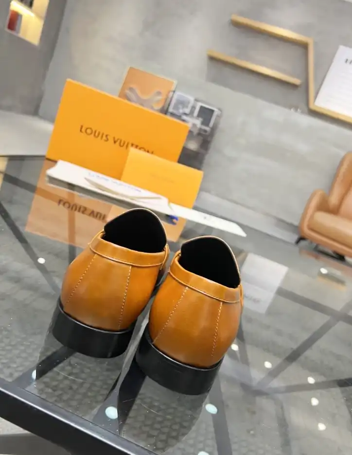 hype LV Leather Shoes