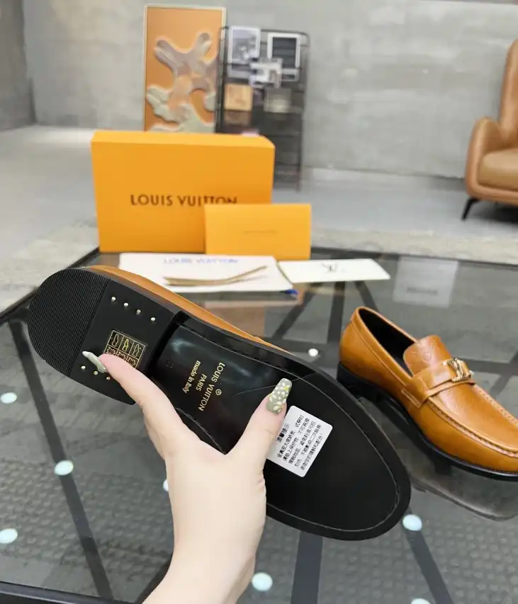 hype LV Leather Shoes