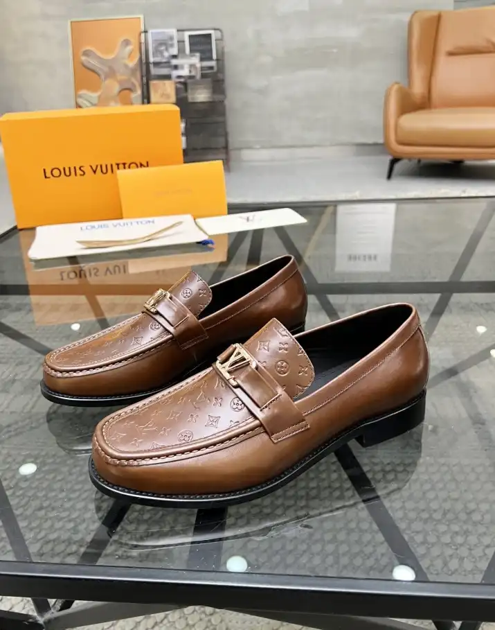 hype LV Leather Shoes