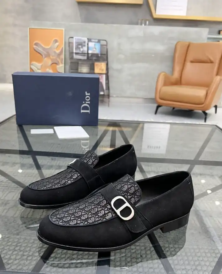 hype Christian Dior Leather Shoes