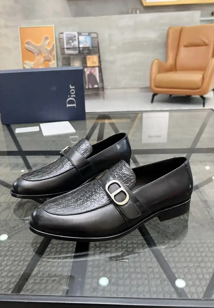 hype Christian Dior Leather Shoes