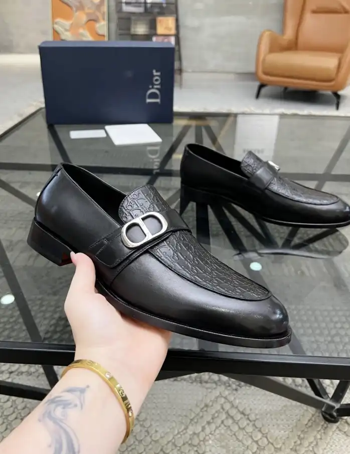 hype Christian Dior Leather Shoes