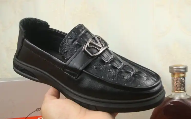 hype Prada Leather Shoes