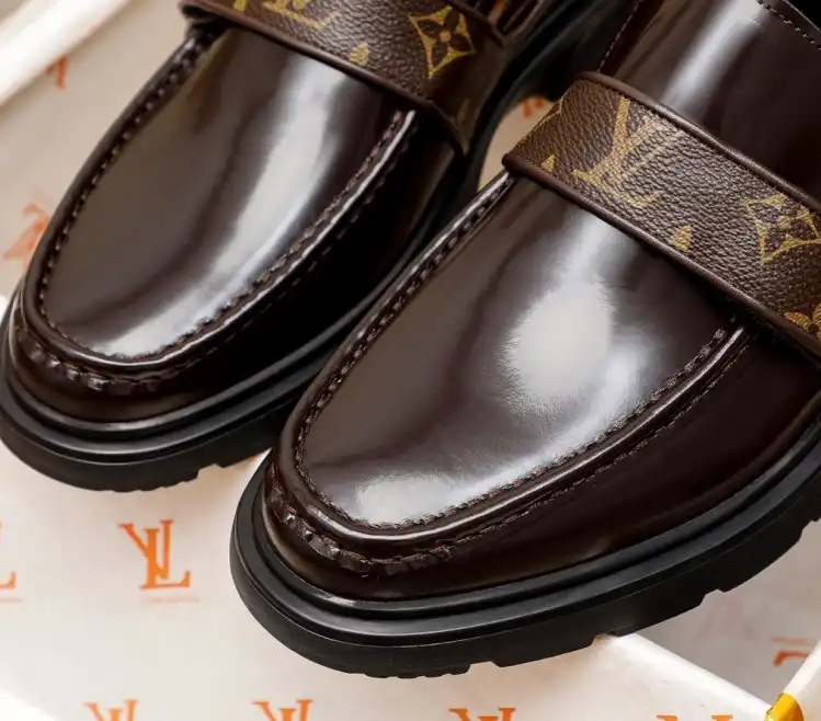 hype LV Leather Shoes