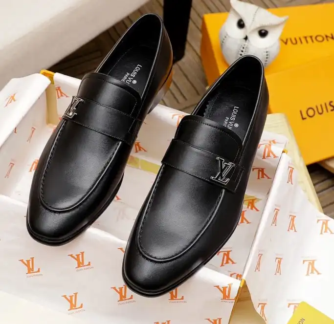 hype LV Leather Shoes