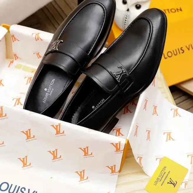 hype LV Leather Shoes