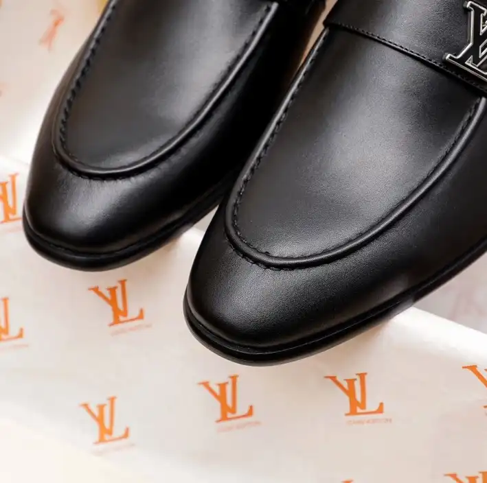 hype LV Leather Shoes