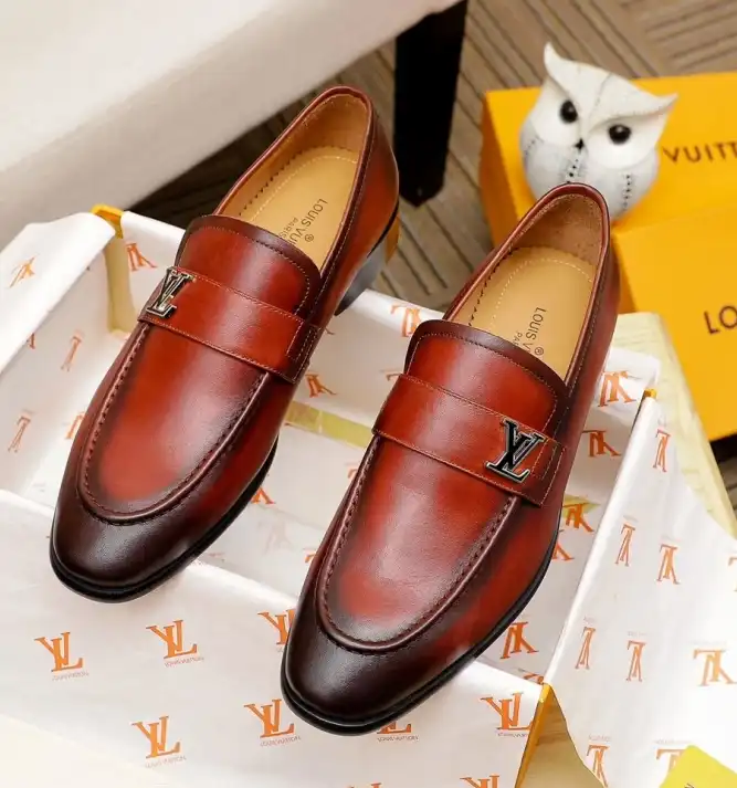 hype LV Leather Shoes