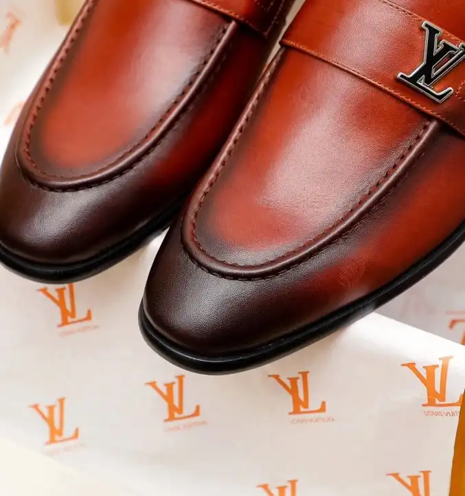 hype LV Leather Shoes