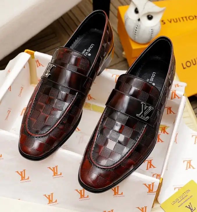 hype LV Leather Shoes