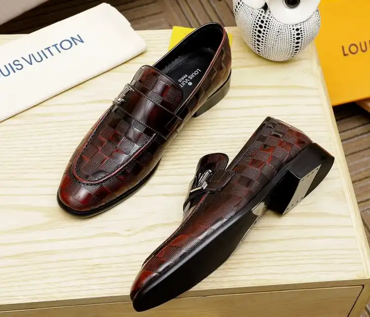 hype LV Leather Shoes