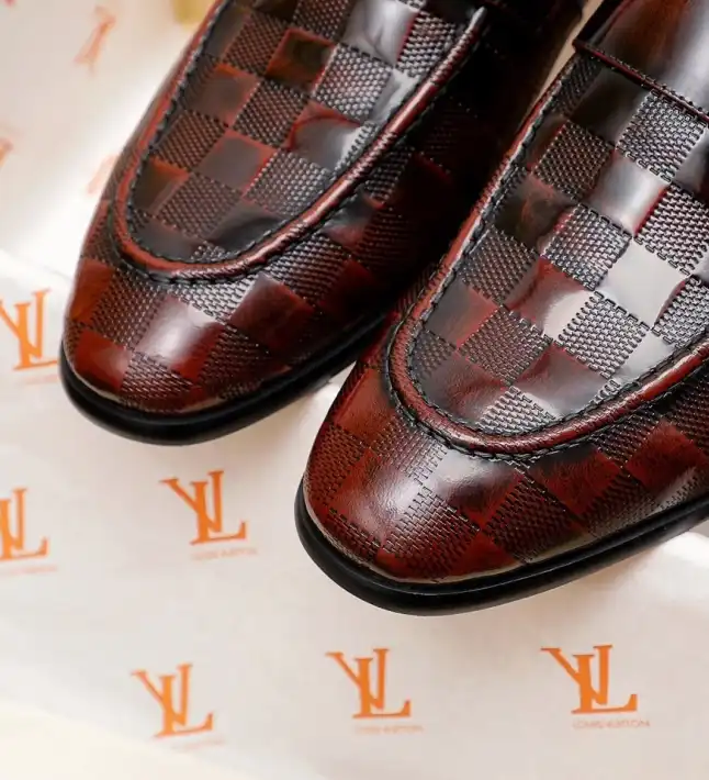 hype LV Leather Shoes