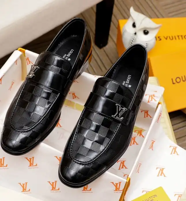 hype LV Leather Shoes