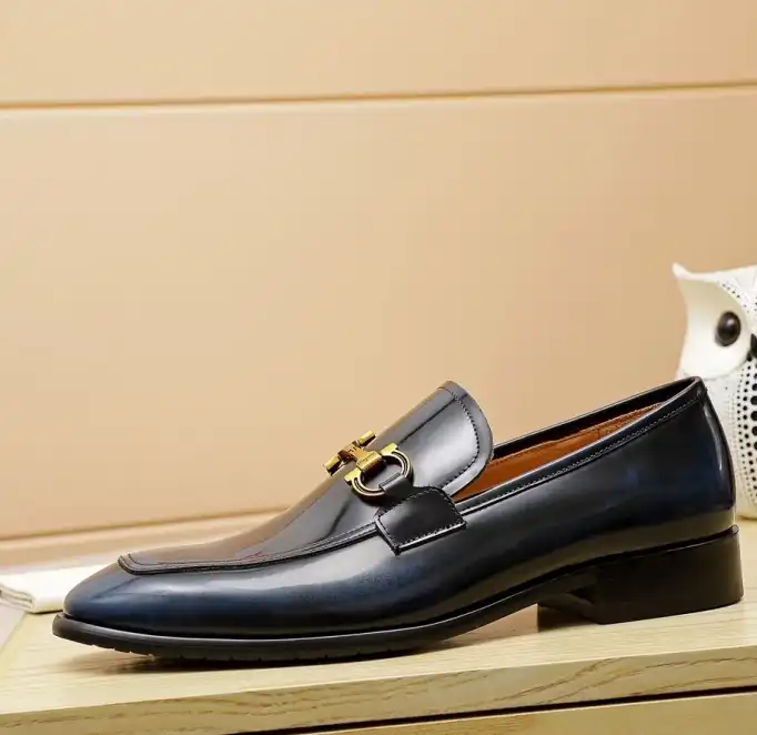 hype Ferragamo Leather Shoes