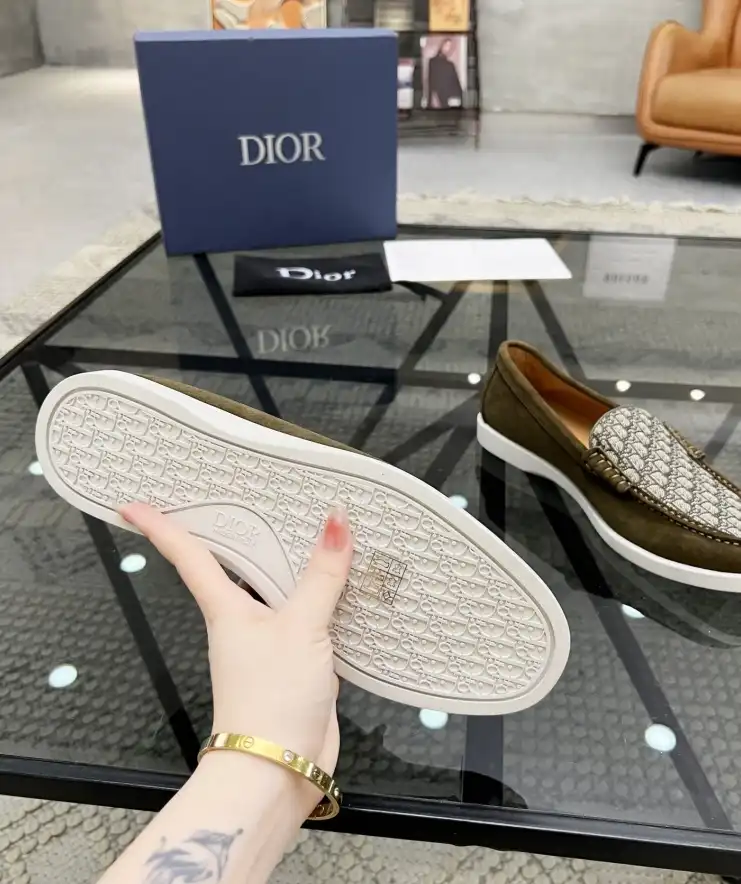 hype Christian Dior Leather Shoes