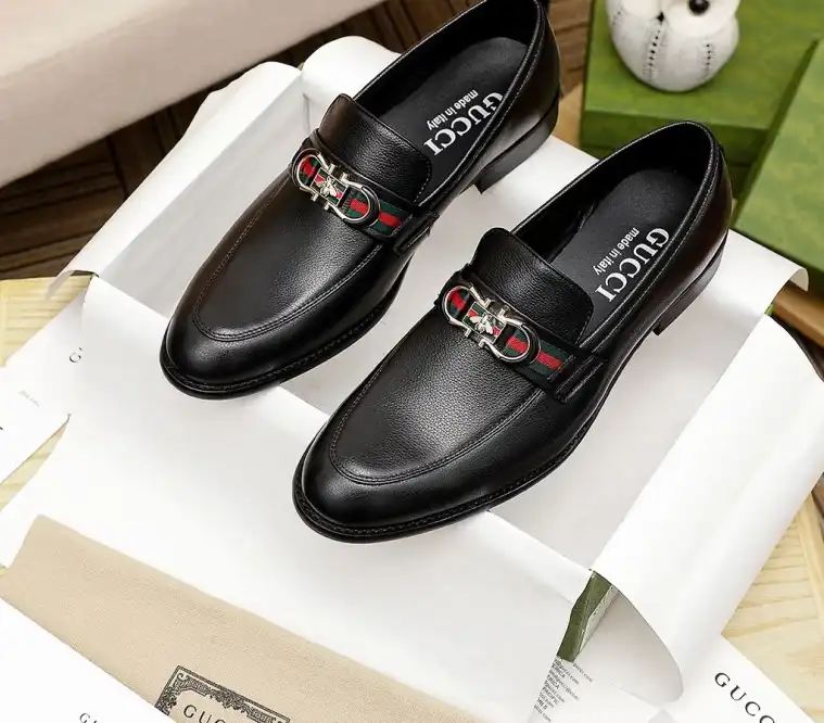 hype Gucci Leather Shoes