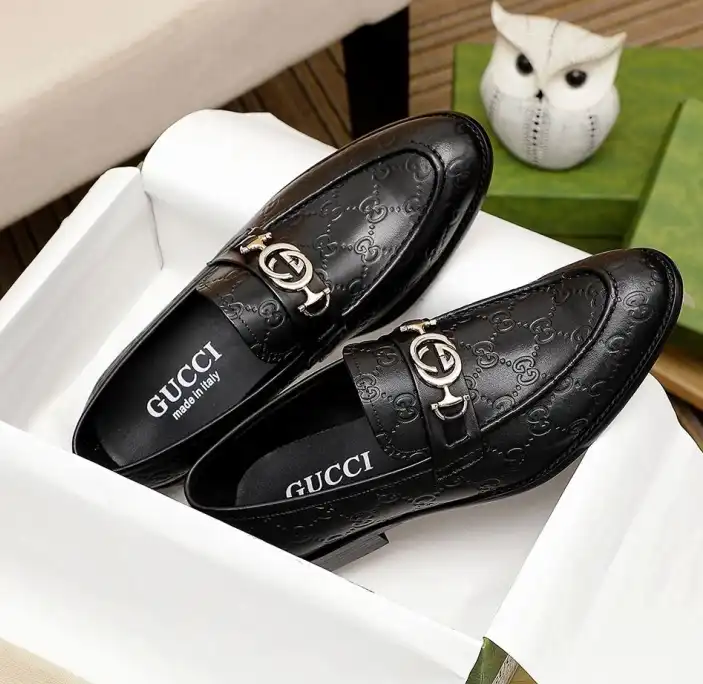 hype Gucci Leather Shoes