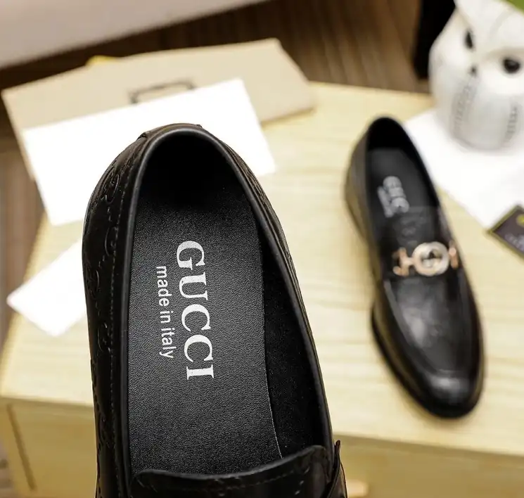 hype Gucci Leather Shoes