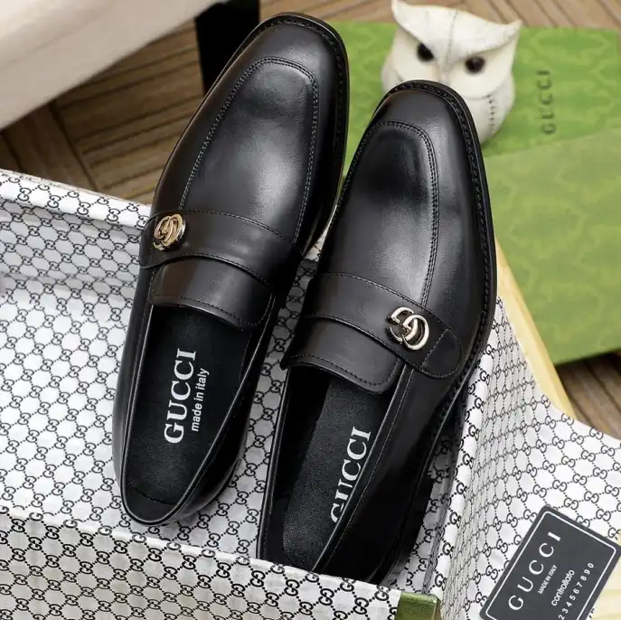 hype Gucci Leather Shoes