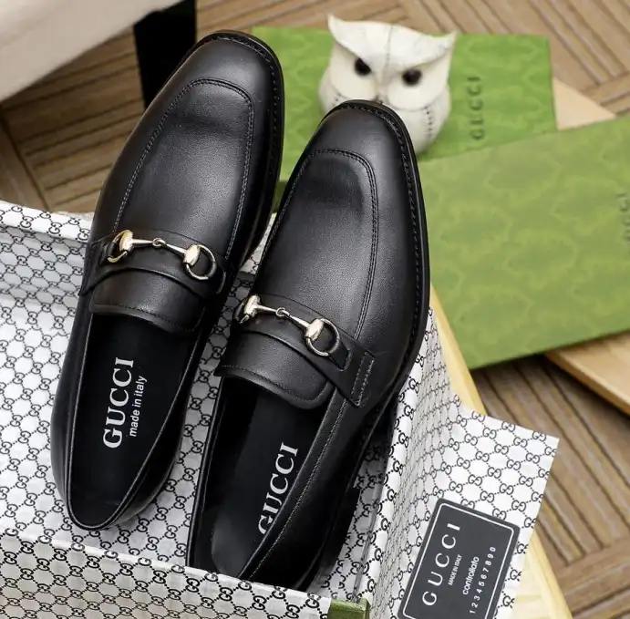 hype Gucci Leather Shoes