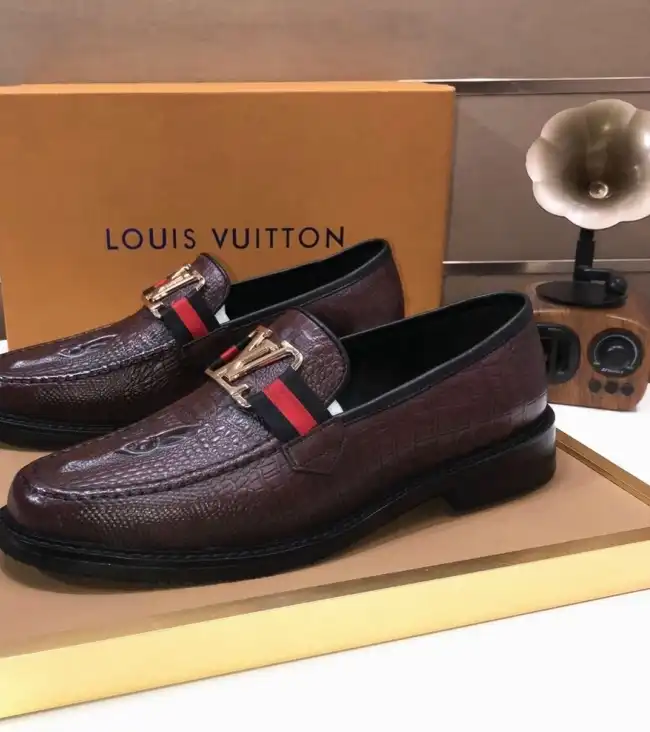 hype LV Leather Shoes