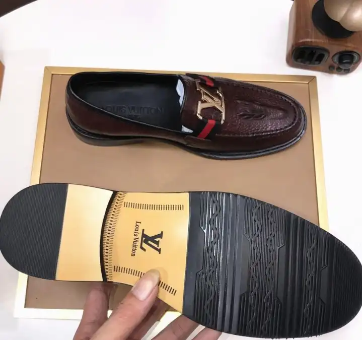 hype LV Leather Shoes