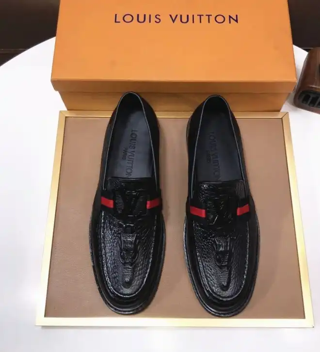 hype LV Leather Shoes