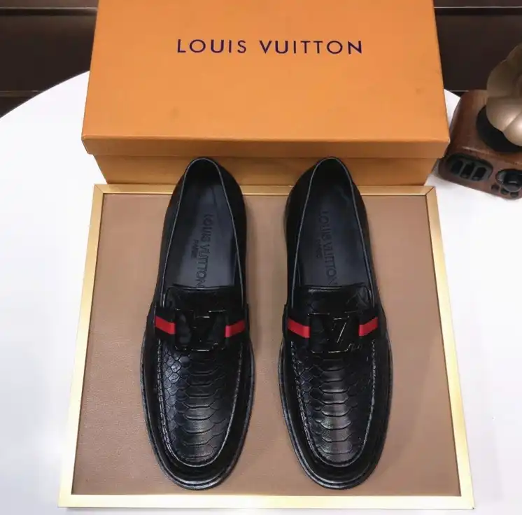 hype LV Leather Shoes