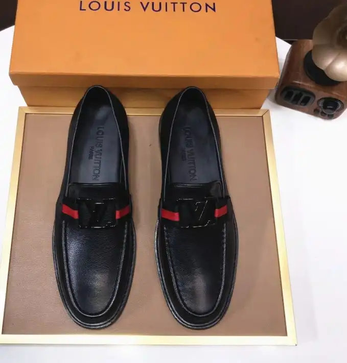 hype LV Leather Shoes