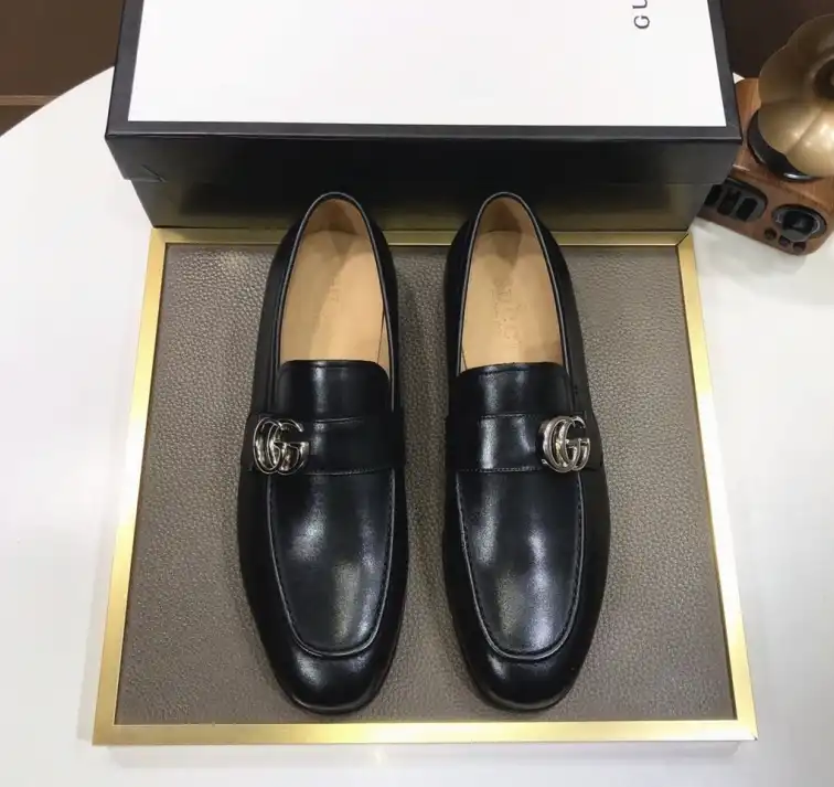 hype Gucci Leather Shoes