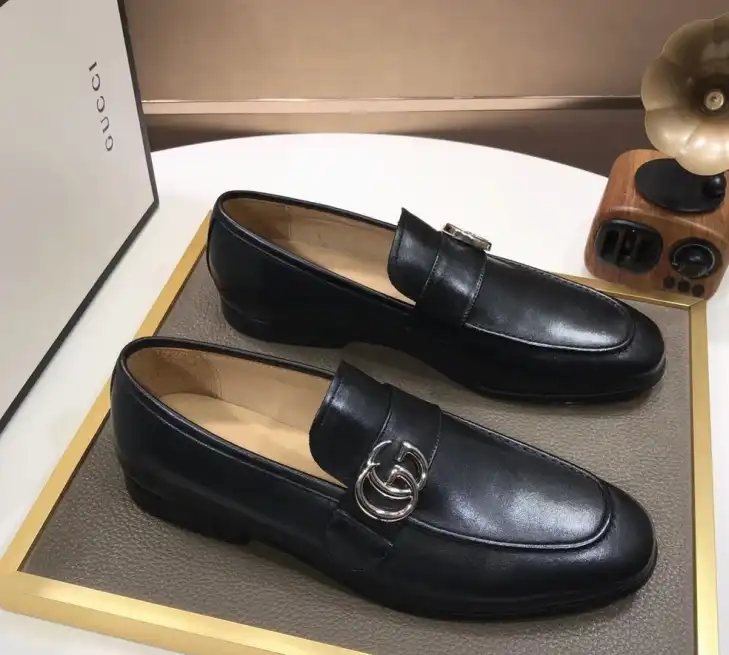 hype Gucci Leather Shoes