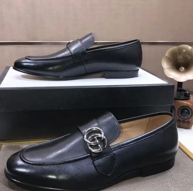 hype Gucci Leather Shoes