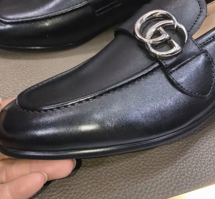 hype Gucci Leather Shoes