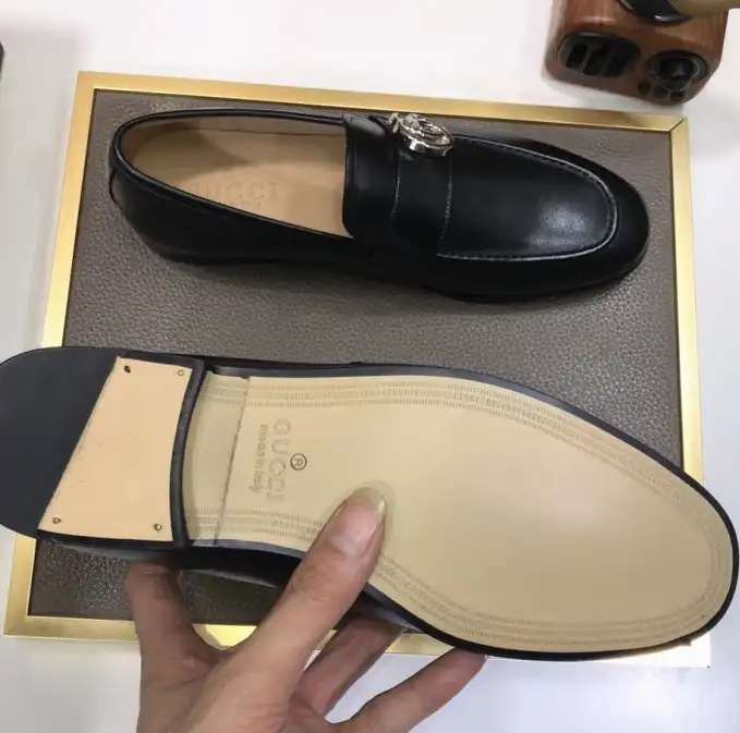 hype Gucci Leather Shoes