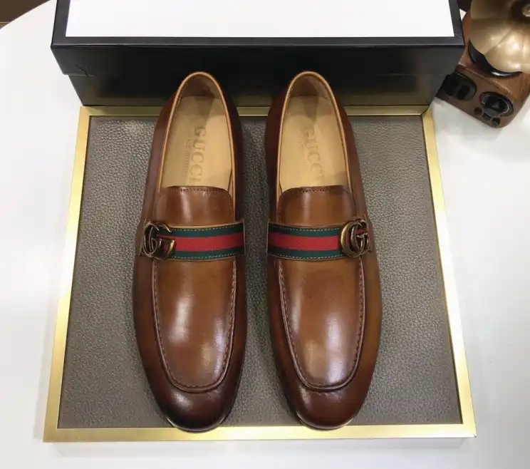 hype Gucci Leather Shoes