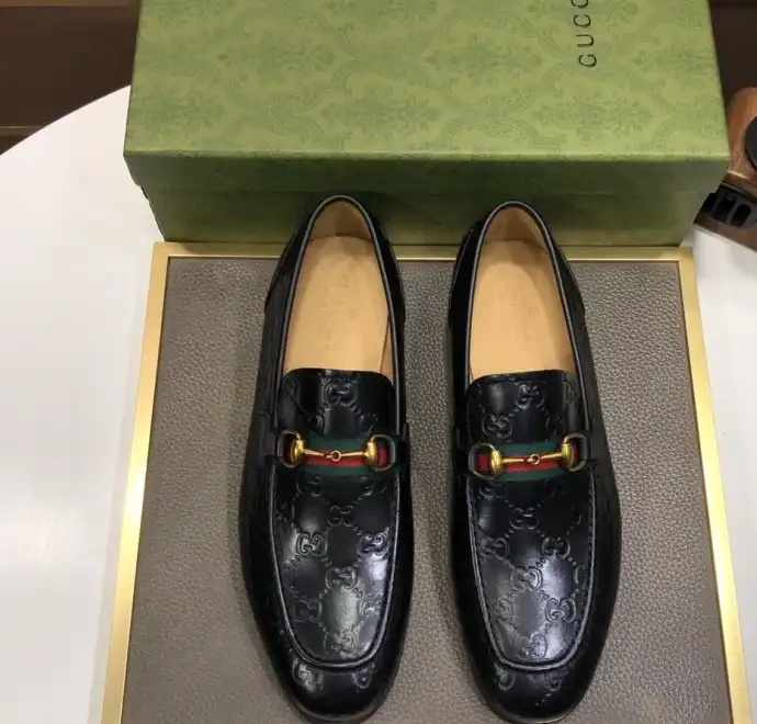 hype Gucci Leather Shoes