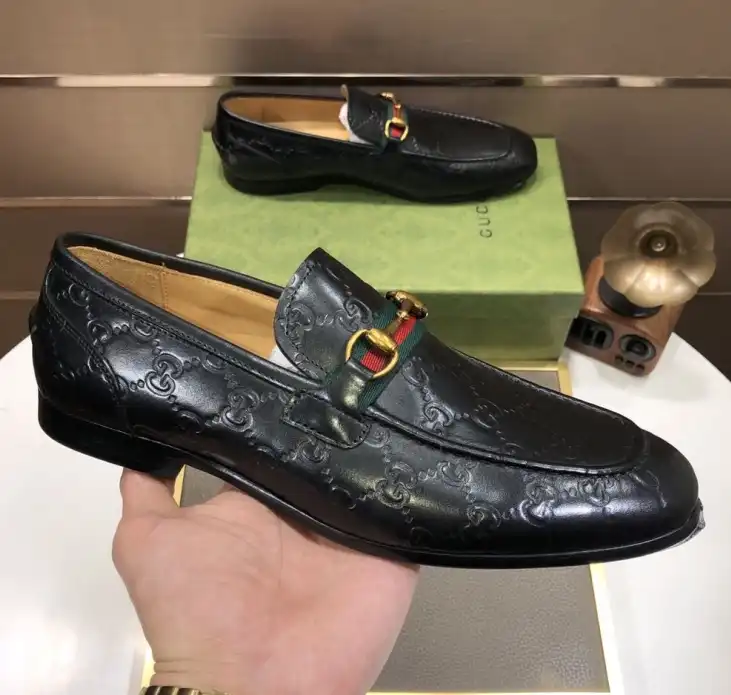 hype Gucci Leather Shoes