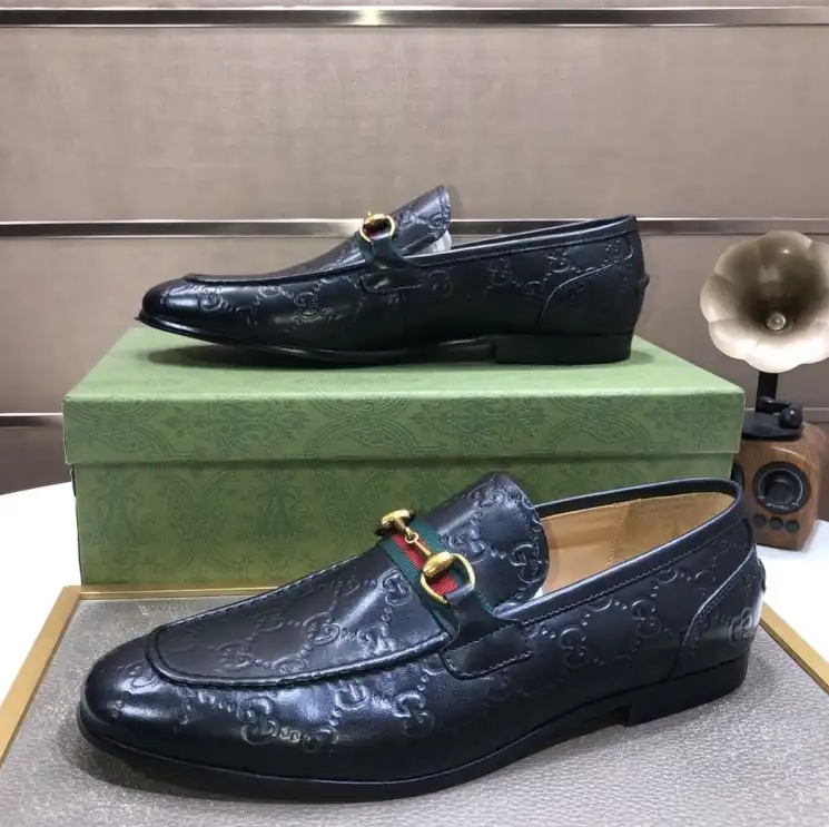 hype Gucci Leather Shoes