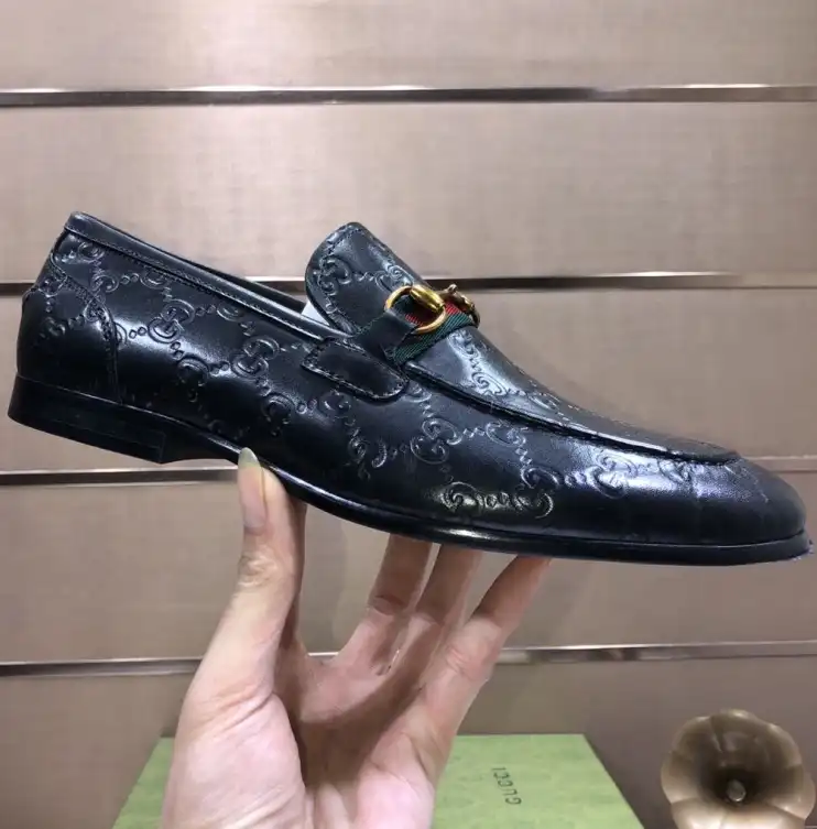 hype Gucci Leather Shoes