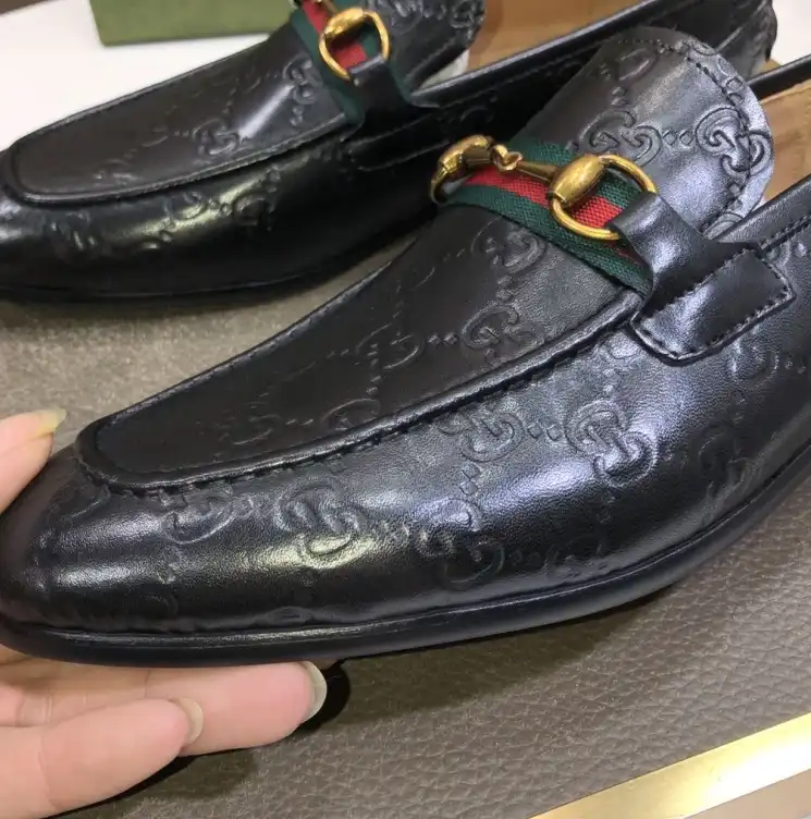 hype Gucci Leather Shoes