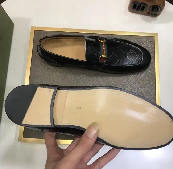 hype Gucci Leather Shoes